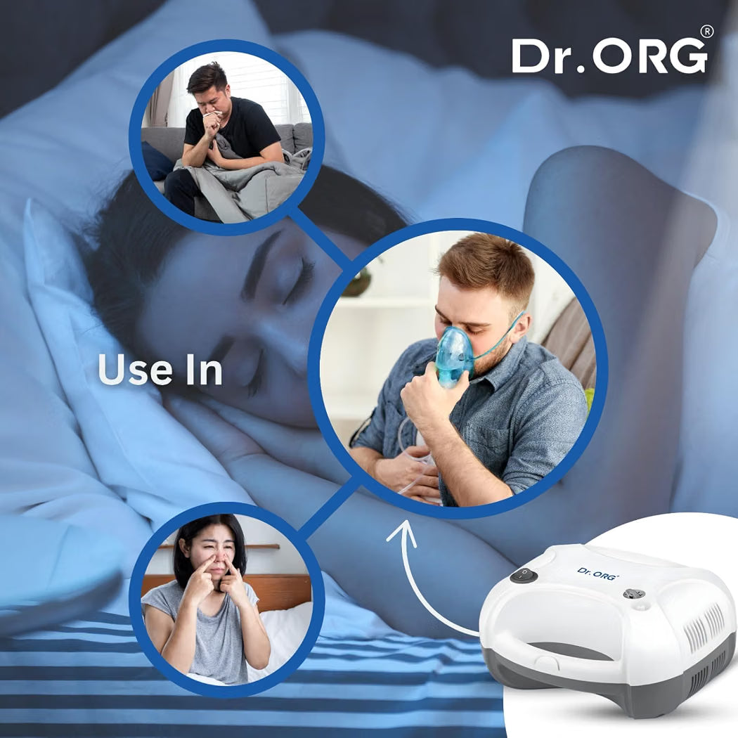 Dr. ORG Compressor Nebulizer – ORG-NB01 | Adult & Child Mask |