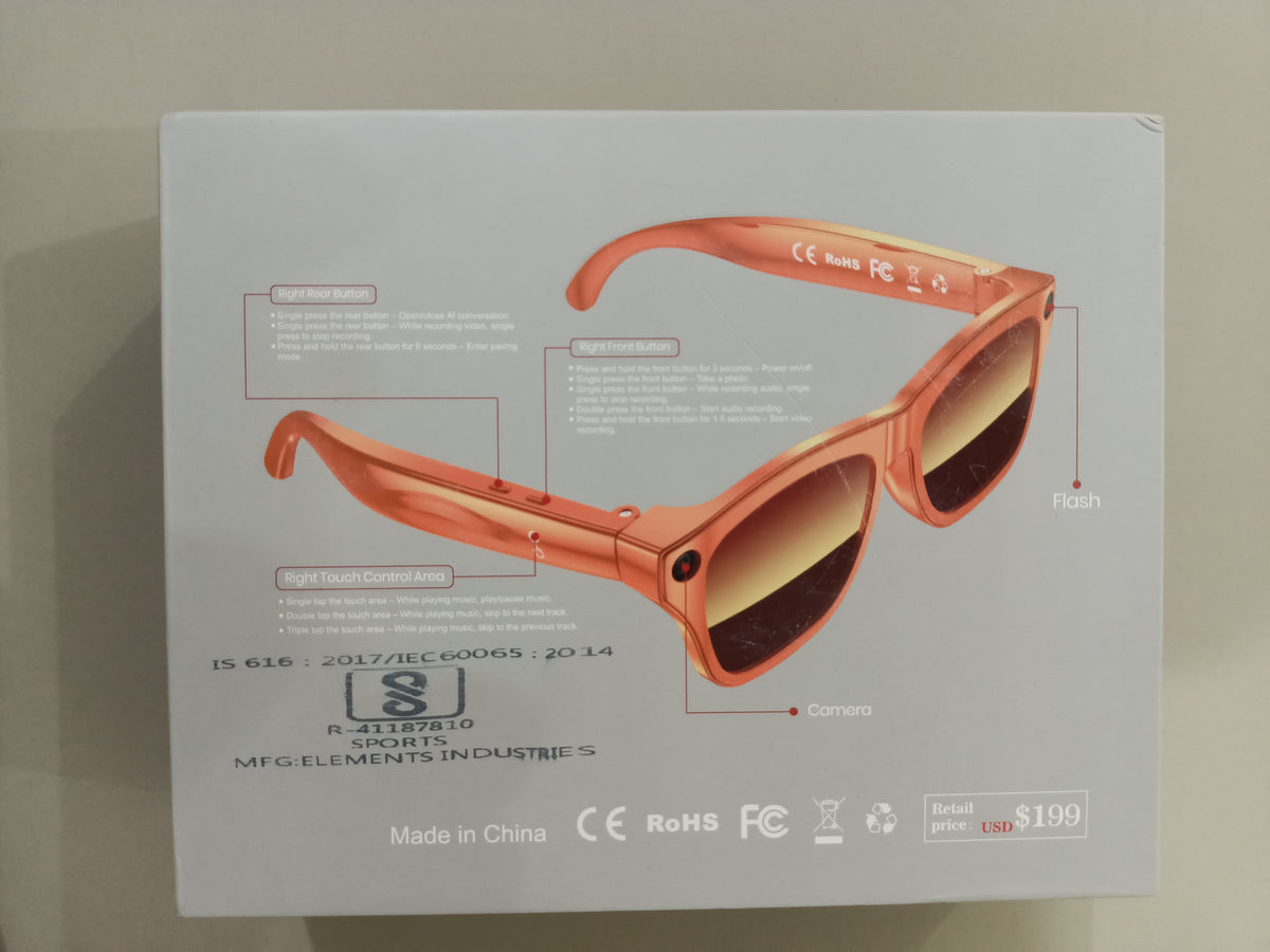 AI Smart Glasses XK One Pro – HD Video, Voice Assistant & Smart Features