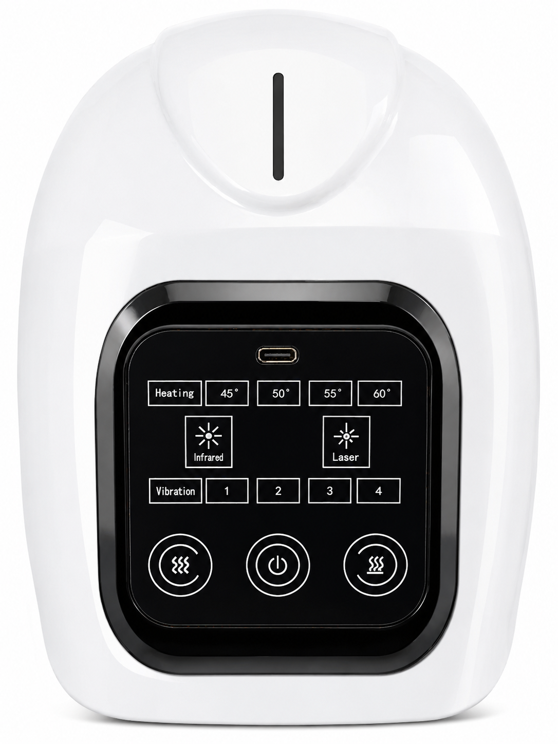 Smart Knee Massager with Heat, Vibration & Red Laser Therapy 3 in 1 | Rechargeable Knee Pain Relief Massager for Joint Pain & Arthritis