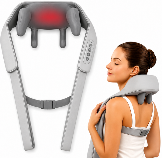 Neck and Back Massager for Cervical Pain Relief with Heating, Body Massagers for Aches and Relief, Electric 5D Cervical Massage Machine for Deep Tissue Neck, Back, Shoulder, Legs and waist